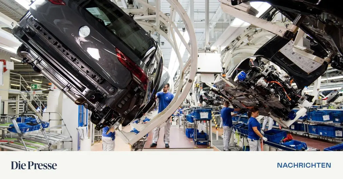 IT-Störung bei Volkswagen behoben: Produktion läuft wieder an ...